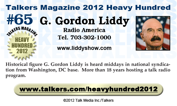 TALKERS 2012 Heavy Hundred #65: G. Gordon Liddy, Radio America