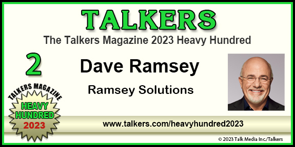 TALKERS 2023 Heavy Hundred #2: Dave Ramsey, Ramsey Solutions