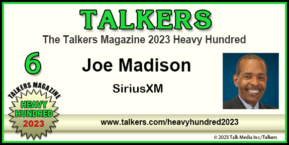 TALKERS 2023 Heavy Hundred #6: Joe Madison, SiriusXM
