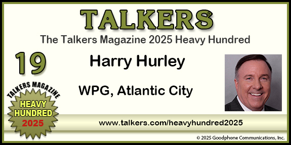TALKERS 2025 Heavy Hundred #19: Harry Hurley, WPG, Atlantic City
