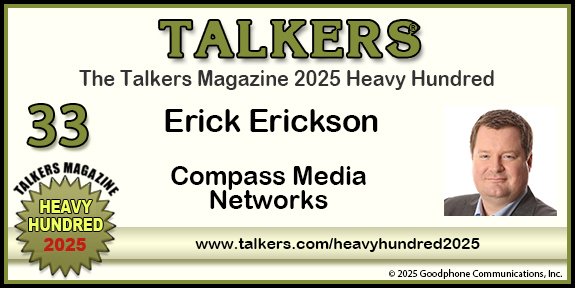TALKERS 2025 Heavy Hundred #33: Erick Erickson, Compass Media Networks