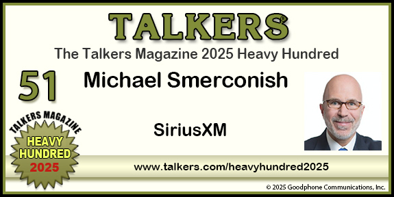 TALKERS 2025 Heavy Hundred #51: Michael Smerconish, SiriusXM