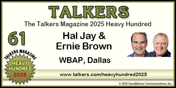 TALKERS 2025 Heavy Hundred #61: Hal Jay & Ernie Brown, WBAP, Dallas