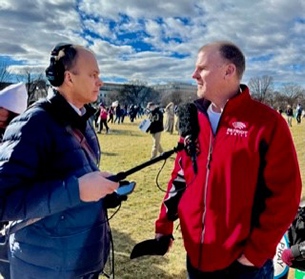 SRN's Greg Clugston Covers 50th March for Life - Vimarsana News