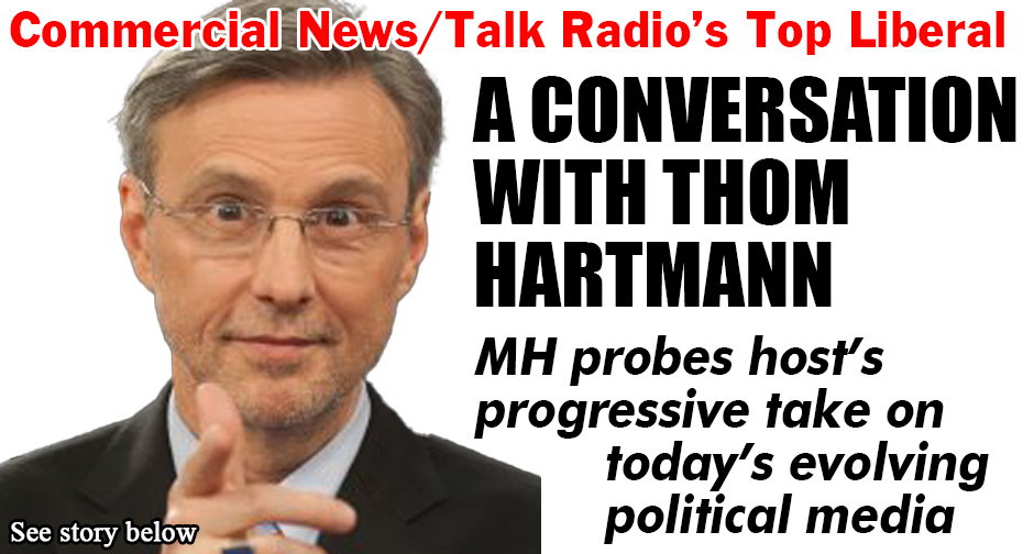Thom Hartmann is This Week's Guest on Harrison Podcast - Vimarsana News