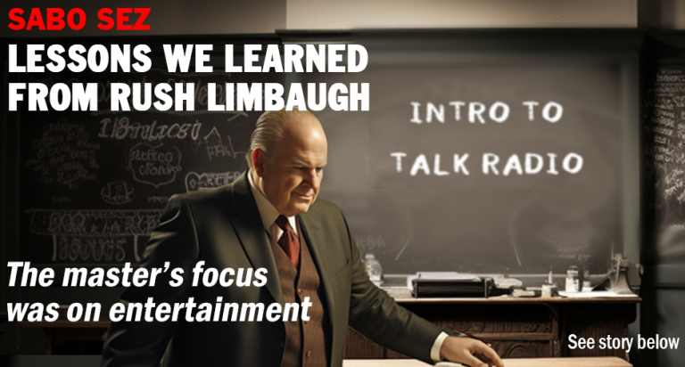 Rush Limbaugh Taught How to do TALK Radio