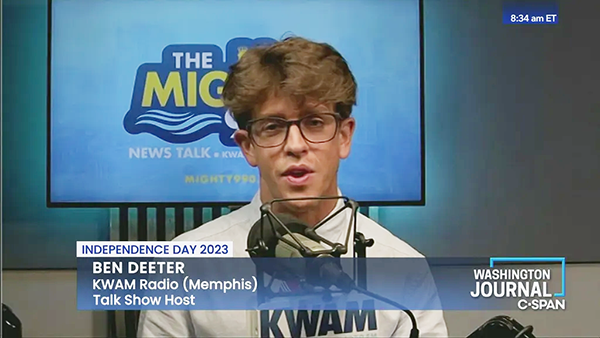 KWAM, Memphis Host Featured on C-SPAN Show - Vimarsana News