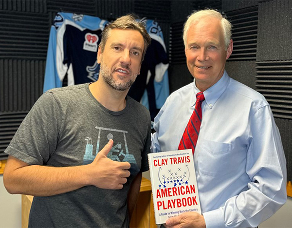 Clay Travis Wraps Book Tour at WISN, Milwaukee - Vimarsana News