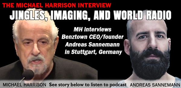 Benztown CEO/Founder Andreas Sannemann is This Week's Guest on Harrison Podcast - Vimarsana News