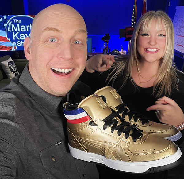 Mark Kaye Raises $11k for Charity Selling Gold Sneakers - Vimarsana News