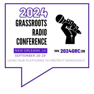 Grassroots radio conference