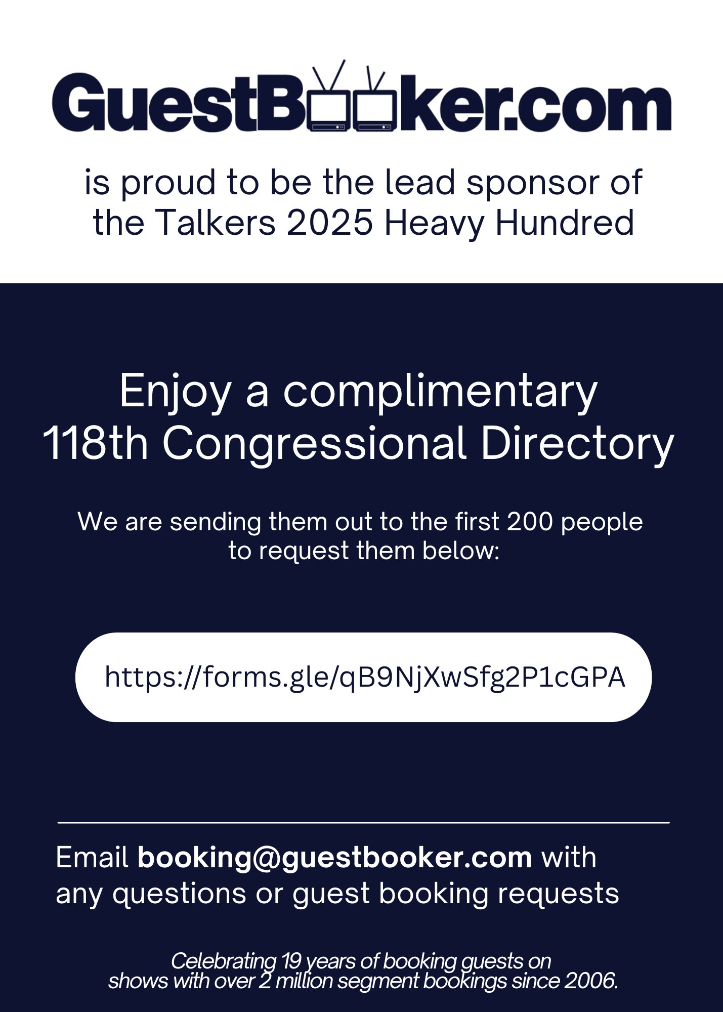 Talkers Heavy Hundred Guestbooker.com (2)